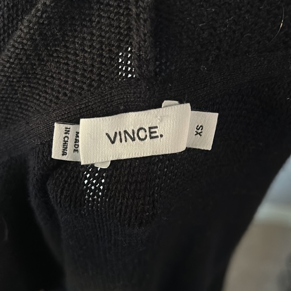 VINCE Women’s Over Sized Long Sweater Vest Open Front Cardigan - Picture 9 of 10